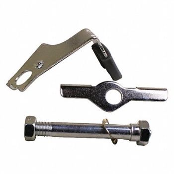 GRAINGER APPROVED Brake Kit for Casters Steel Face Brake, 4DU17