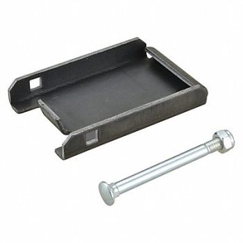GRAINGER APPROVED Quick-Mount Bracket for Plate Casters, 4DU19
