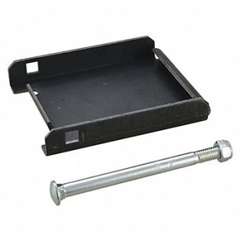 GRAINGER APPROVED Quick-Mount Bracket for Plate Casters, 4DU20