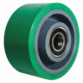 GRAINGER APPROVED PUR Tread on Iron Core Wheel 6, 4DU69