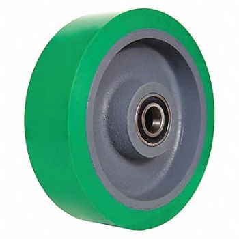 GRAINGER APPROVED PUR Tread on Iron Core Wheel, 4DU72