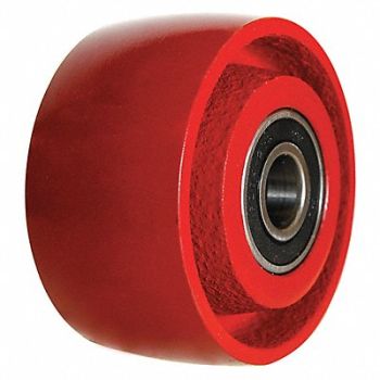 GRAINGER APPROVED Iron Tread Wheel 4 1000 lb., 4DU77