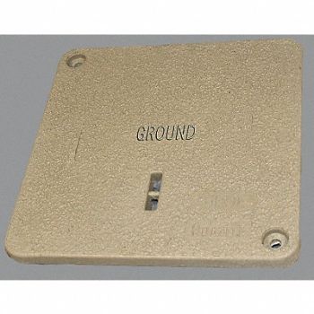 QUAZITE Underground Enclosure Cvr Ground Polymer, 4DWA1