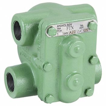 NICHOLSON Steam Trap 450F Cast Iron 0 to 125 psi, 4DXE5