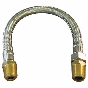 GRAINGER APPROVED Flexible Hose Assembly 3/4 ID x 36 L, 4DXP4