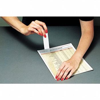 C-LINE PRODUCTS Attaching Strips 3-Hole PK200, 4DZW9