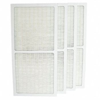 AIR HANDLER Air Cleaner Filter MERV 13 11x23x1 4PK, 4E435