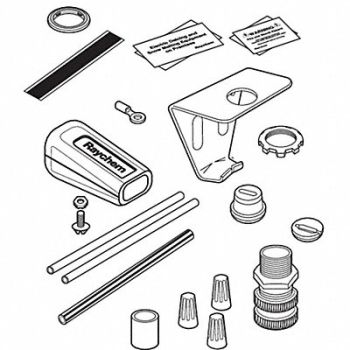 RAYCHEM Prmnt Power Connection Kt w End Seal, 4E519