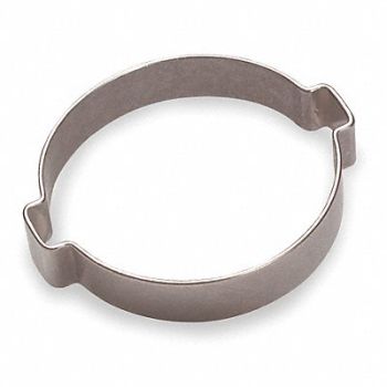 OETIKER Double-Ear Clamp Stl 1 7/32 Max OD PK100, 4E604