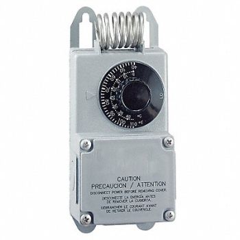 PECO Mech Tstat Heat or Cool Plastic 110/40F, 4E636