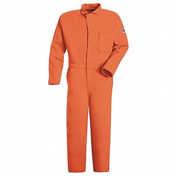 VF IMAGEWEAR D1685 FR Contractor Coverall Orange XL HRC2, 4PFY1