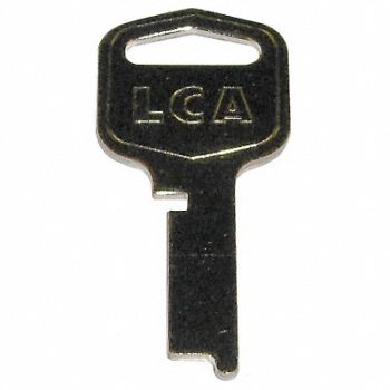 LOCK CORP OF AMERICA Flat Cut Key Blank 1, 4ECA6