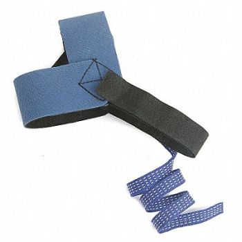 GRAINGER APPROVED Antistatic Heel Strap Blue, 4ECU7