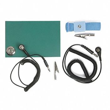 GRAINGER APPROVED Static Control Kit 22 x 24 In Mat, 4ECW5