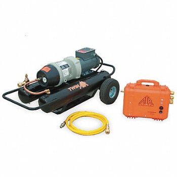 AIR SYSTEMS INTERNATIONAL Breathing Air Compressor System 2 hp, 4EEA1