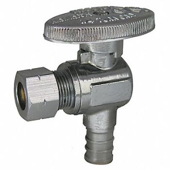 KISSLER Water Supply Stop Angle Valve Chrome, 29FJ63
