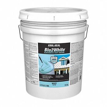 KOOL SEAL Protective Roof Coating 4.75 gal, 4EEZ7