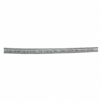 GRAINGER APPROVED Tubing 3/16 I.D. 100 ft Clear Flexible, 4EGU5