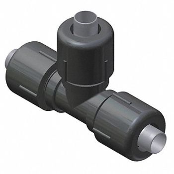 CONTINENTAL INDUSTRIES Tee 3 Way Compression 3/4 In IPS, 4EHG4