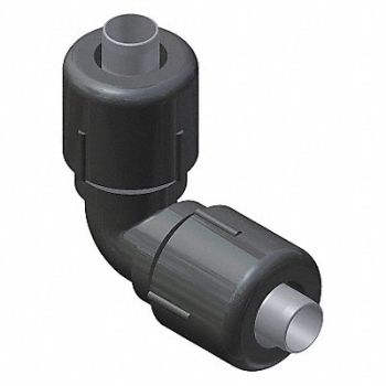 CONTINENTAL INDUSTRIES Elbow 3/4 IPS Polyamide 11, 4EHG6