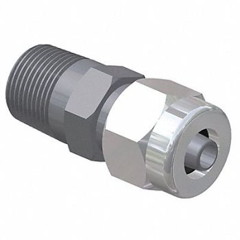 CONTINENTAL INDUSTRIES Male Adapter 1 x 1 In NPT x pipe, 4EHH4