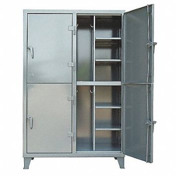 STRONG HOLD Lckr 2x2Lckr Drk Gry 78 x50 x24 Assm, 4EKH5