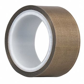 TAPECASE PTFE Tape 2 in x 5 yd 4.7mil Brown, 15D604