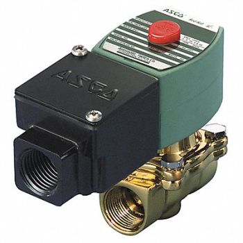 REDHAT Solenoid Valve Brass NC Air Inert Gas, 4EKV5