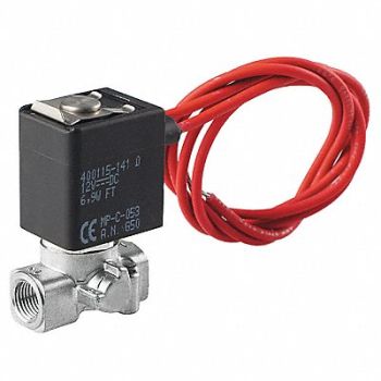 ASCO Solenoid Valve SS NC Air Inert Gas, 4ELA8