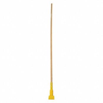 TOUGH GUY Wet Mop Handle 61 in L Natural, 4EMF8