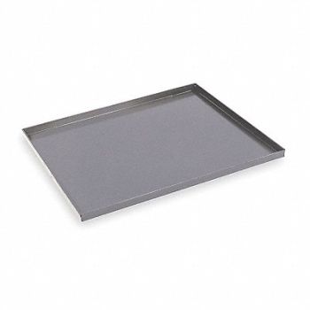 DURHAM MFG Service Cart Tray 50 lb Gray Steel, 4EY17