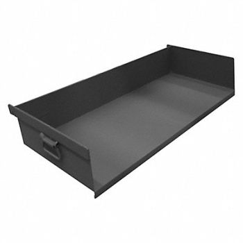 GRAINGER APPROVED Service Cart Tray 250 lb Gray Steel, 4EY20