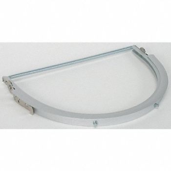 CONDOR Faceshield Frame Aluminum Silver, 4EZC8