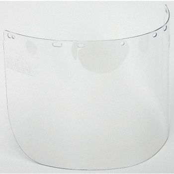 CONDOR Faceshield Visor Polycarb Clr 8x16, 4EZD2