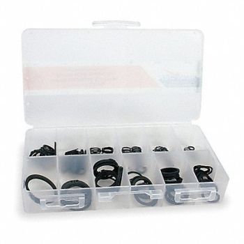 ITW BEE LEITZKE Ext Retain Ring Asst 218 Pc 12 Szs, 4F412