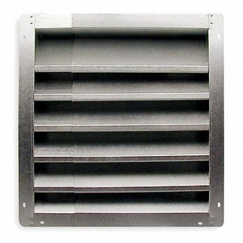 DAYTON Louver Intake 36-48 In Galvanized Steel, 3C977
