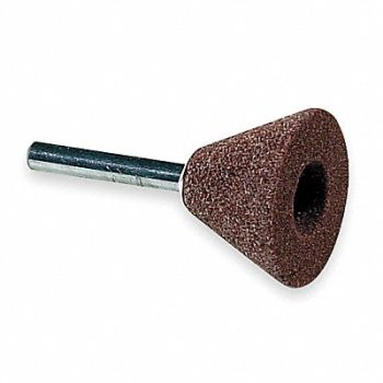 NORTON VitrifiedMountedPoint 1-3/8 x 1in 36G, 4F771