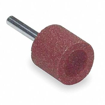 NORTON Vitrified Mounted Point 1 x 1in 60 G, 4F773