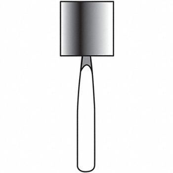 NORTON VitrifiedMountedPoint 1/2 x 1/2in 60G, 4F782
