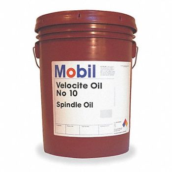 MOBIL Way Oil Amber Mineral 5 gal., 4F970