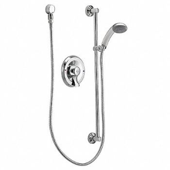 MOEN COMMERCIAL Handheld Shower Flat Circle 2.5 gpm, 4FA79