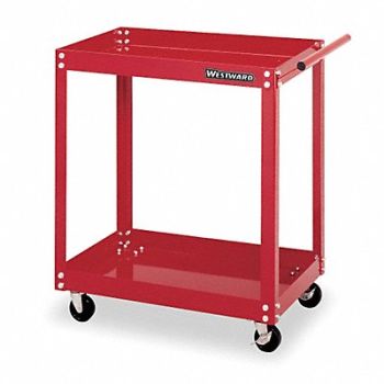 WESTWARD Utility Cart 100 lb Steel, 2CZY4