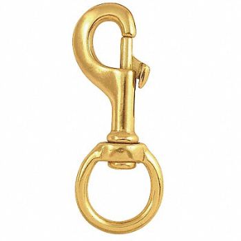 LUCKY LINE PRODUCTS Slide Bolt Spring Snap L 4 3/4 In, 4FCH2