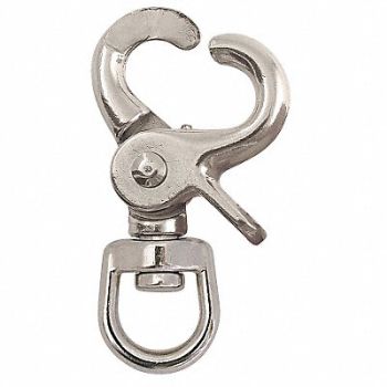 LUCKY LINE PRODUCTS Trigger Snap Stainless L 2 5/8 In, 4GGL5