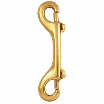 LUCKY LINE PRODUCTS Slide Bolt Spring Snap L 4 3/4 In, 4FCJ5