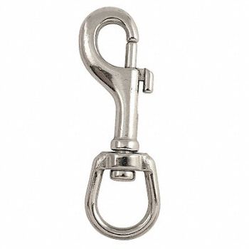 LUCKY LINE PRODUCTS Slide Bolt Spring Snap L 4 7/8 In, 4GGK9