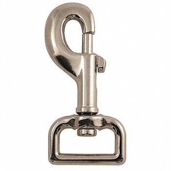 LUCKY LINE PRODUCTS Slide Bolt Spring Snap L 3 1/8 In, 4FCL2