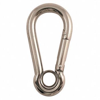 LUCKY LINE PRODUCTS Spring Snap HD Steel L 4 3/4 In, 4FCP4