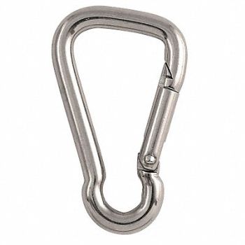 LUCKY LINE PRODUCTS Spring Snap HD Steel L 2 3/8 In, 4FCP5