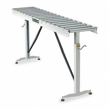 GRAINGER APPROVED Horiz. Roller 26.5 to43.5 H 500lb. Cap., 4FE14